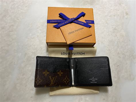 lv money clipper|Lv money clip wallet.